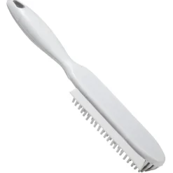 Balayette en silicone grise