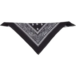 Bandana motif paisley coloré 100% coton 53x53cm