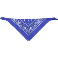 Bandana motif paisley coloré 100% coton 53x53cm