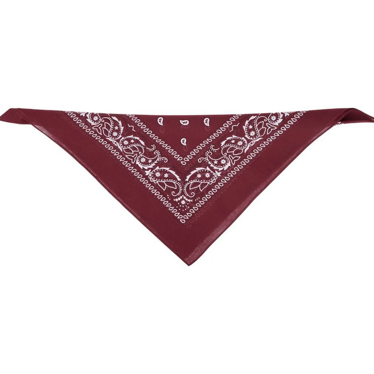 Bandana motif paisley coloré 100% coton 53x53cm