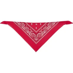 Bandana motif paisley coloré 100% coton 53x53cm