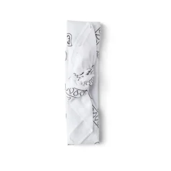 Bandana paisley polyester 54x54cm - 7 coloris