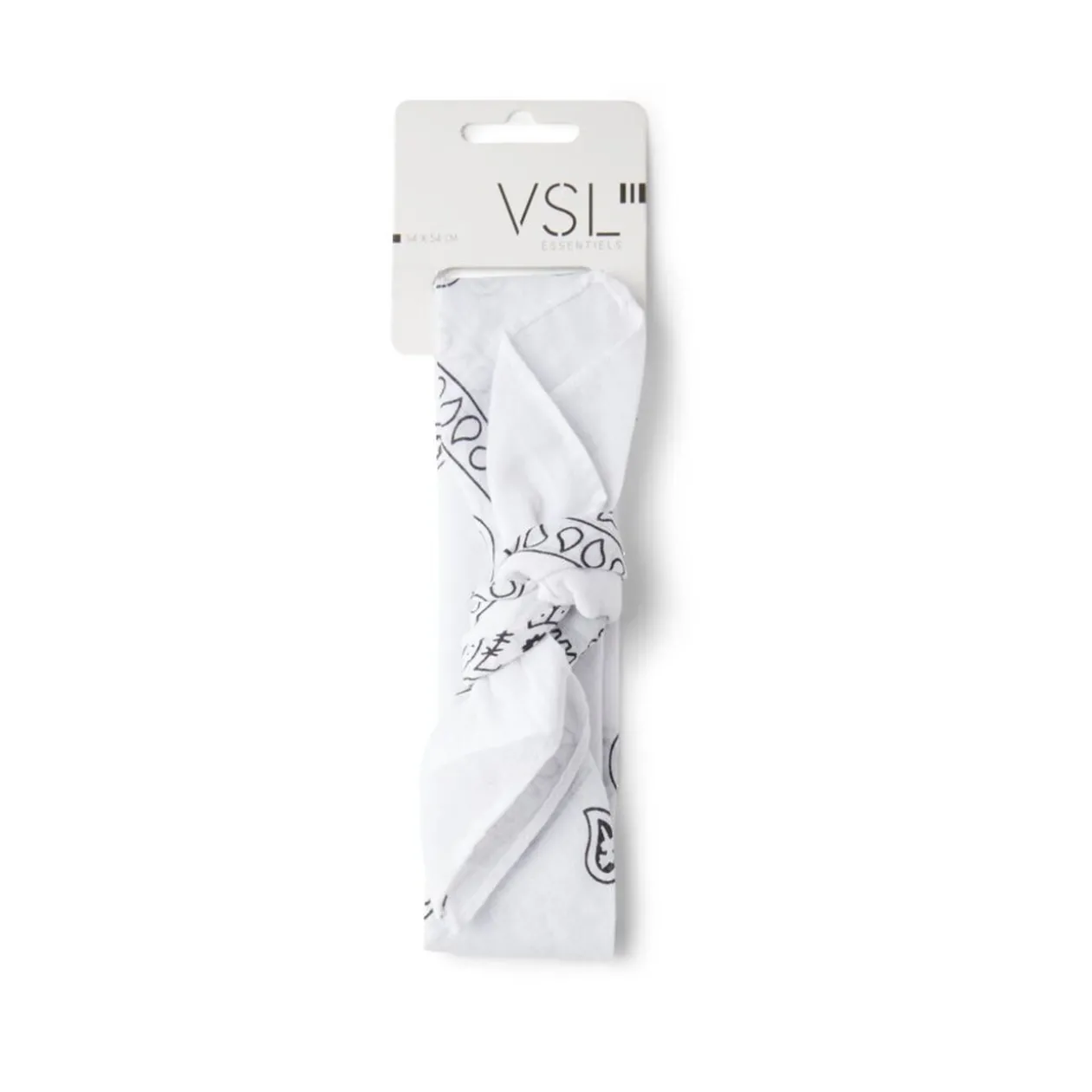 Bandana paisley polyester 54x54cm - 7 coloris