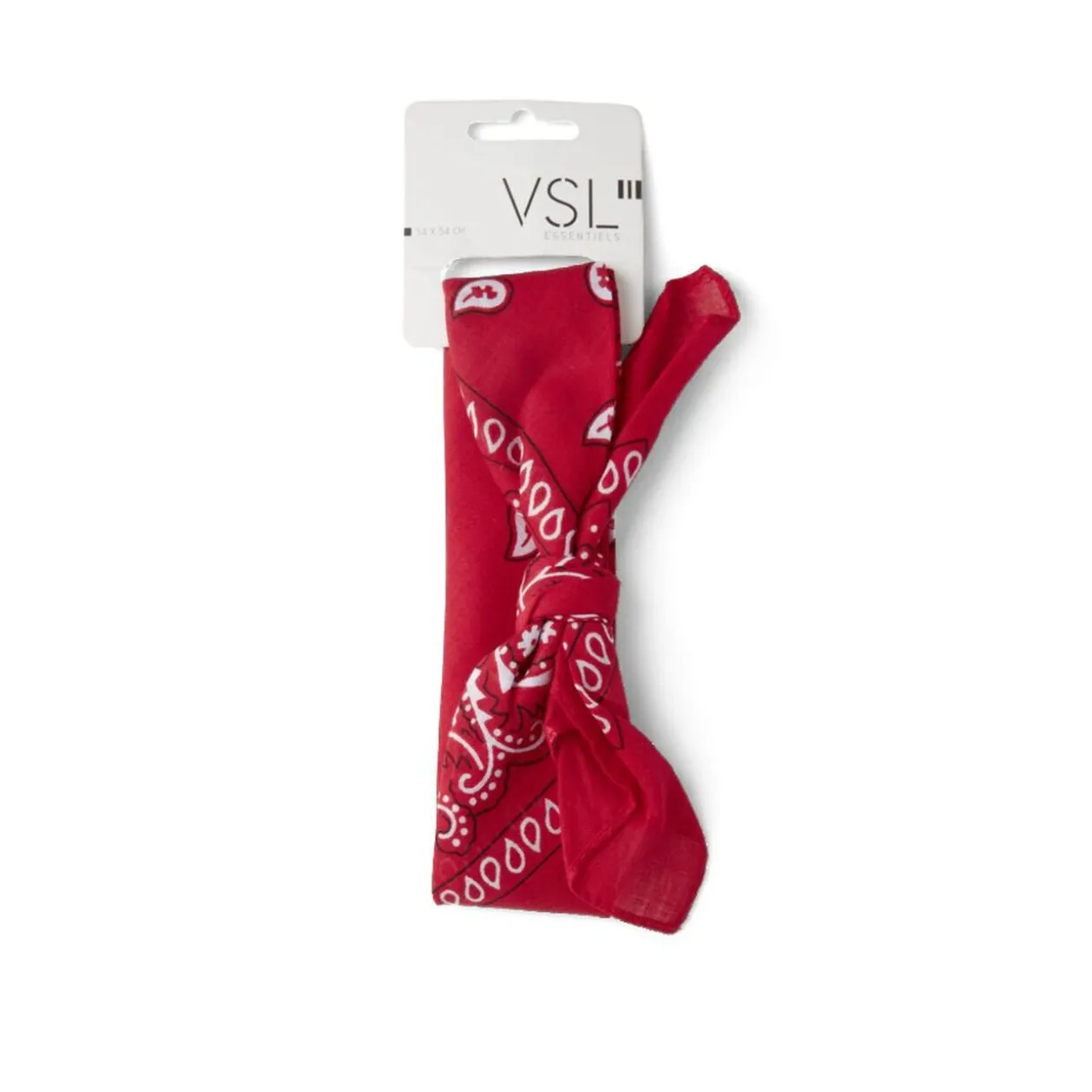 Bandana paisley polyester 54x54cm - 7 coloris