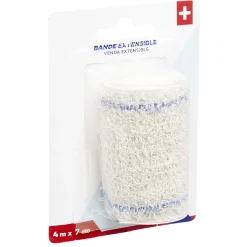 Bande de soutien extensible en coton L400x7cm