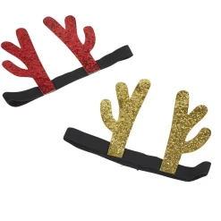 Bandeau forme tête de renne Noël X2