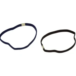 Bandeau élastique noir gris et blanc