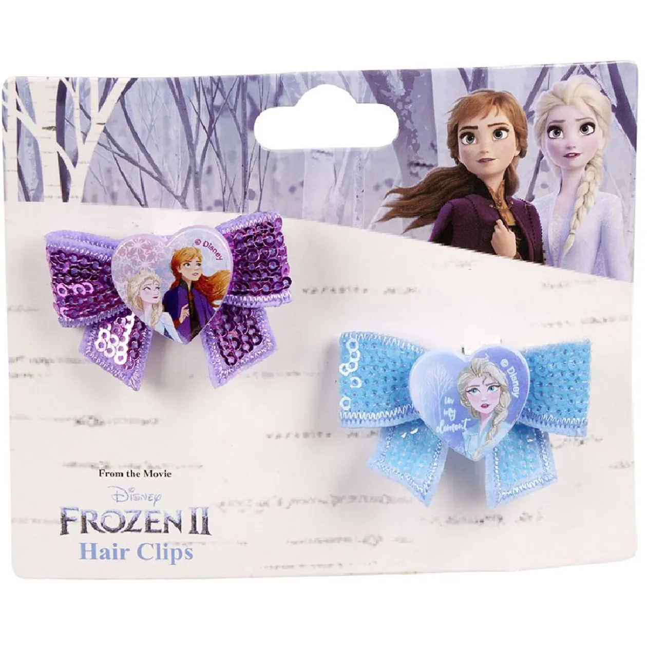 Barrette La Reine des Neiges II x2