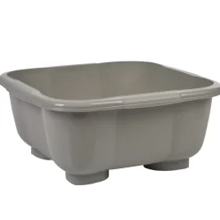 Bassine avec bouchon 9,6 L grise
