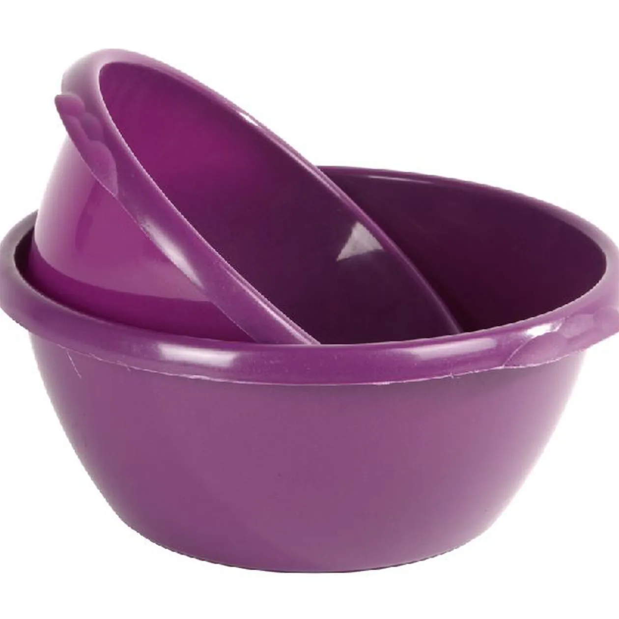 Bassine plastique x2