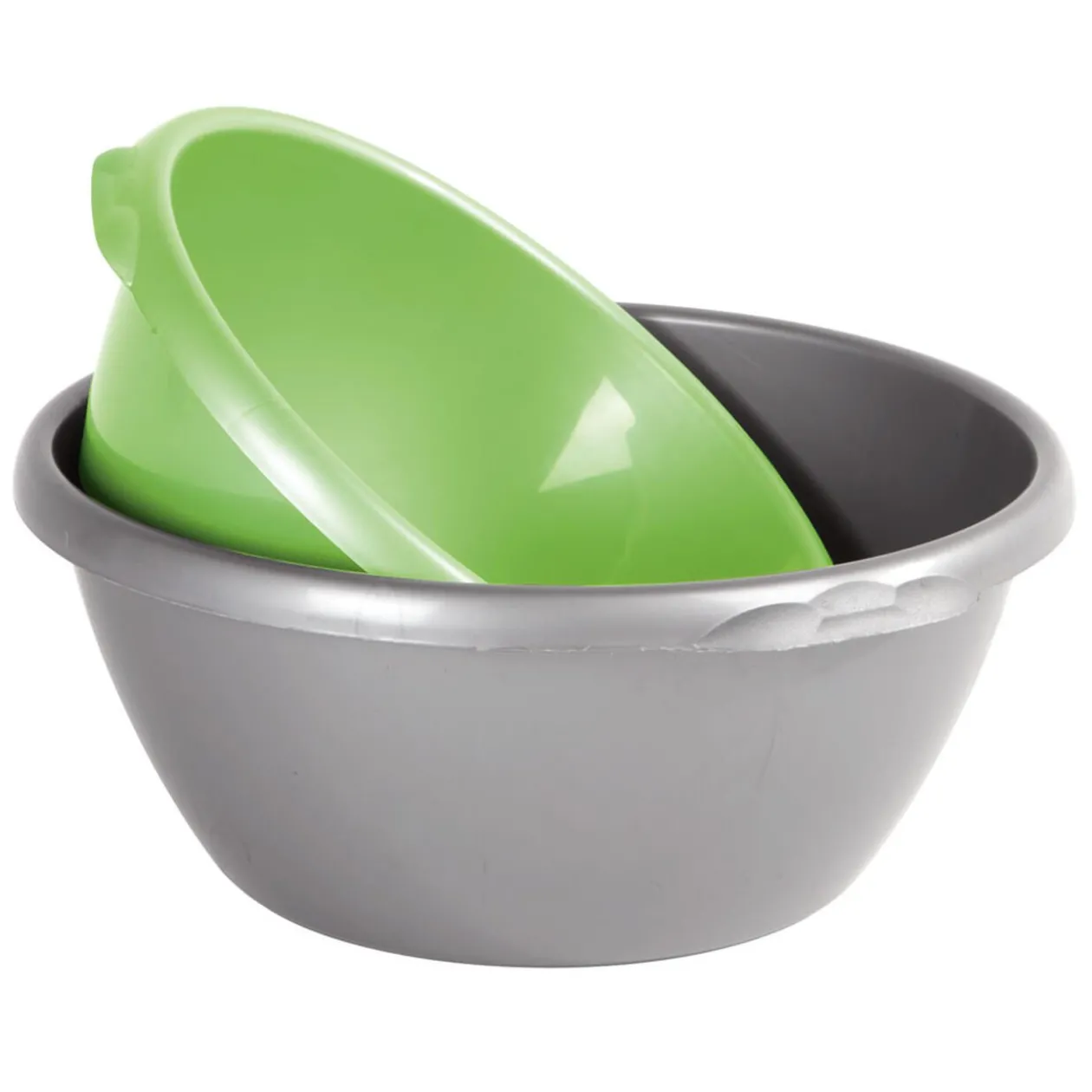 Bassine plastique x2