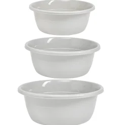 Bassine plastique x3