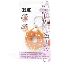 Baume à lèvre enfant Create it! porte-clé donut - 6 modèles