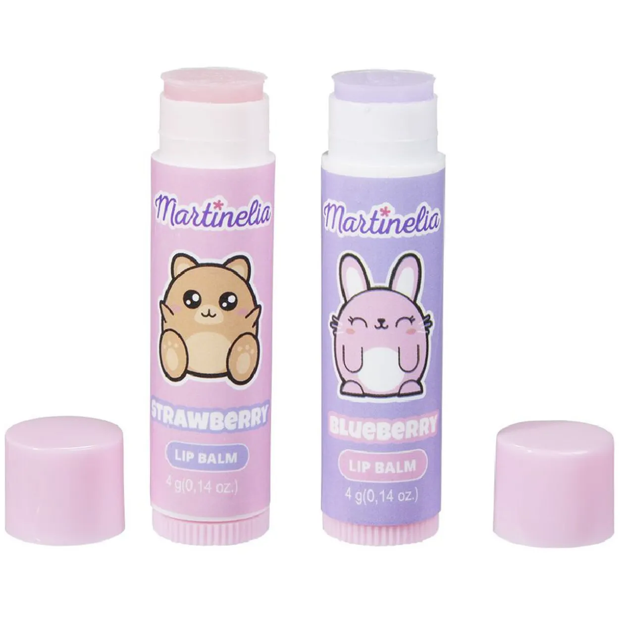 Baume à lèvres Martinelia My Best Friends fraise et myrtille x2