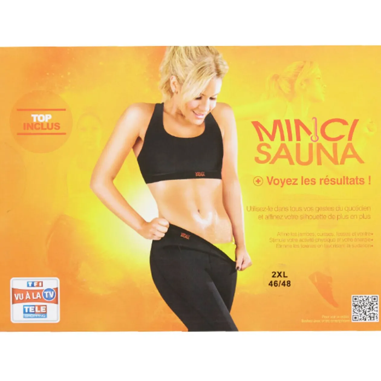 Bermuda minci sauna et brassière