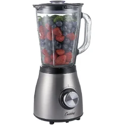 Blender en inox et bol en verre gradué 1,5 L