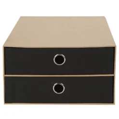 Bloc de rangement 2 tiroirs A4