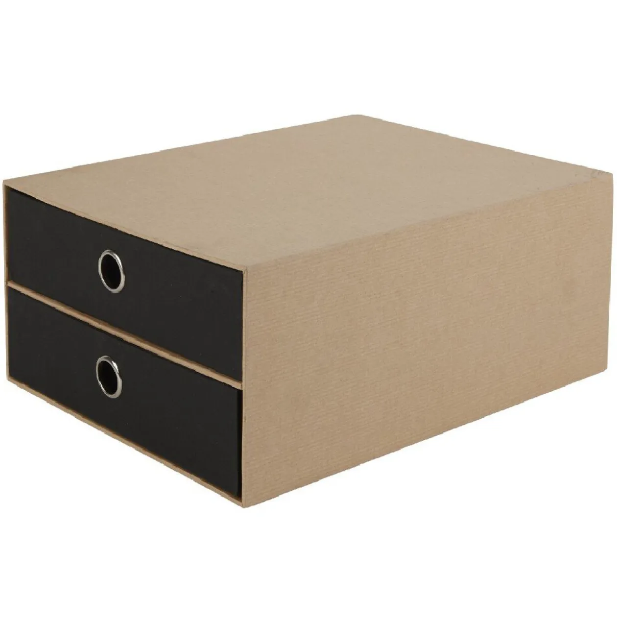 Bloc de rangement 2 tiroirs A4