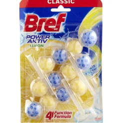 Bloc WC Bref Power Activ Citron 3x50 g