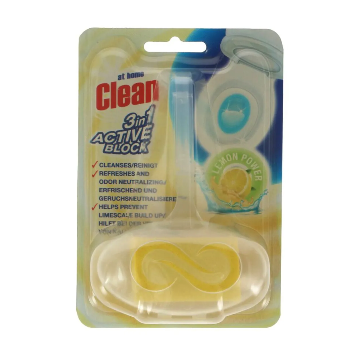 Bloc WC 3en1 senteur citron 40g