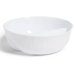 Bol à 2 compartiments 18x18xH5,5cm - 2 coloris