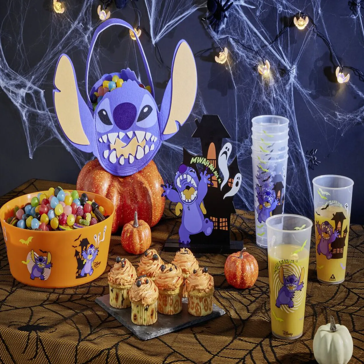 Bol à bonbons Halloween Disney Stitch Ø26,5xH9,8cm