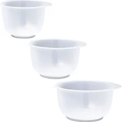 Bol à mixer antidérapant x3 transparent