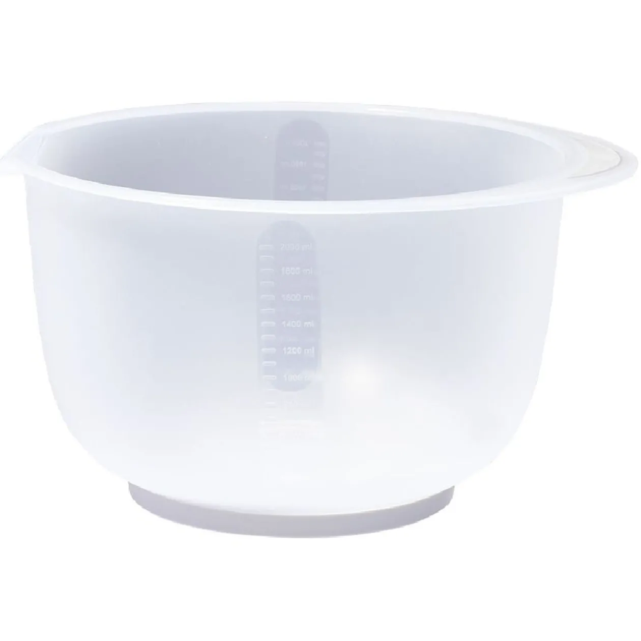 Bol à mixer antidérapant x3 transparent