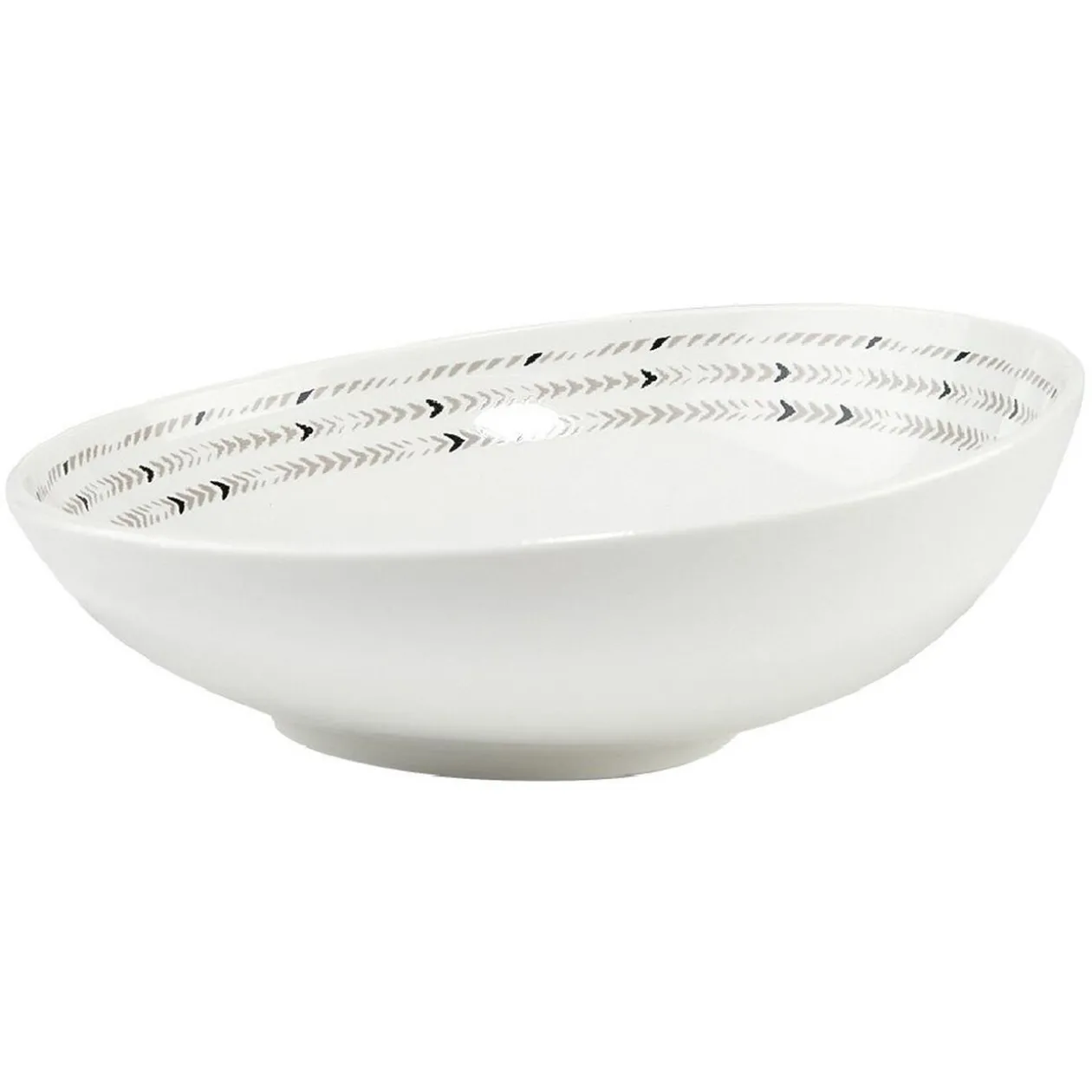 Bol à salade porcelaine contour Ø20 cm