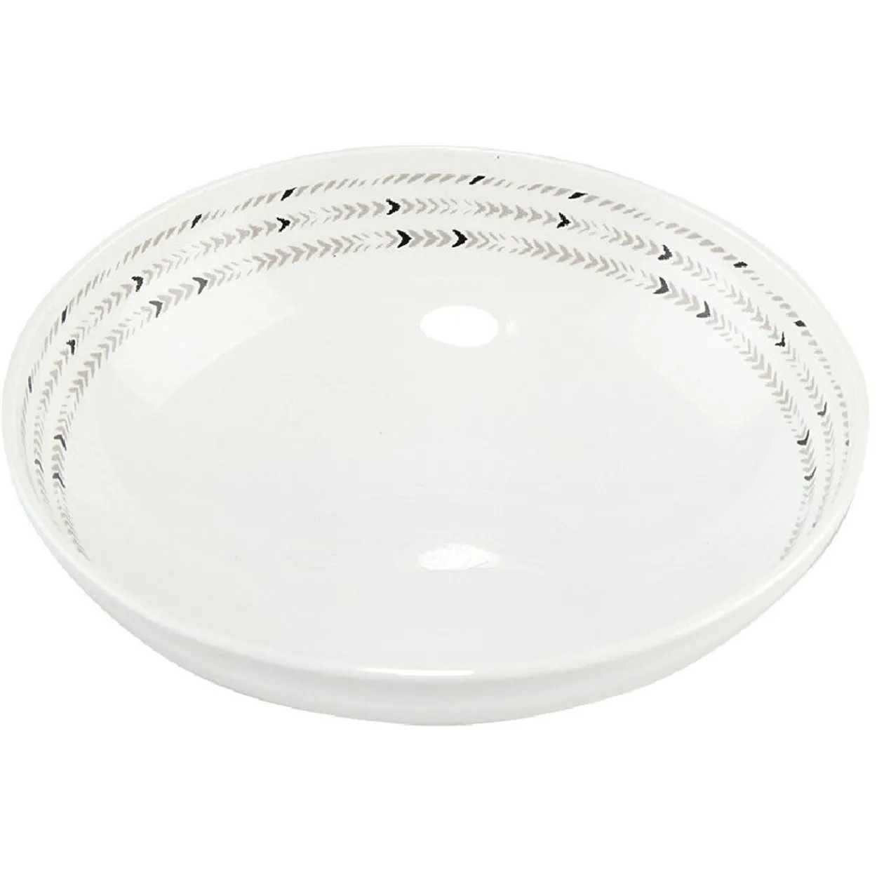 Bol à salade porcelaine contour Ø20 cm