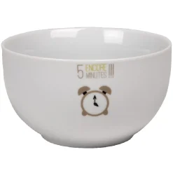 Bol blanc motif réveil