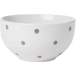 Bol en céramique déco pois coloré x4