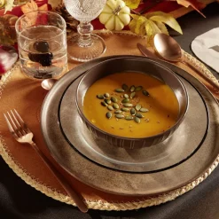 Bol en céramique noir Ø15xH.6,5cm