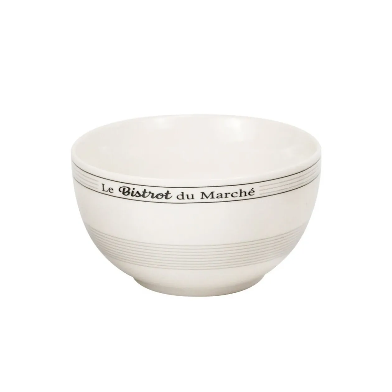 Bol en porcelaine design Bistrot du Marché