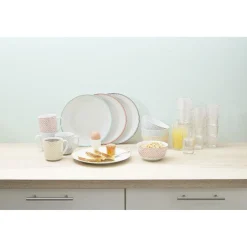 Bol imprimé carreau de ciment muticolore x4