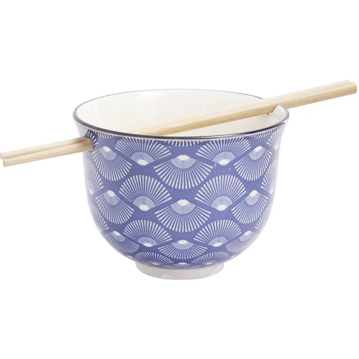 Bol japonais à Râmen céramique avec baguettes