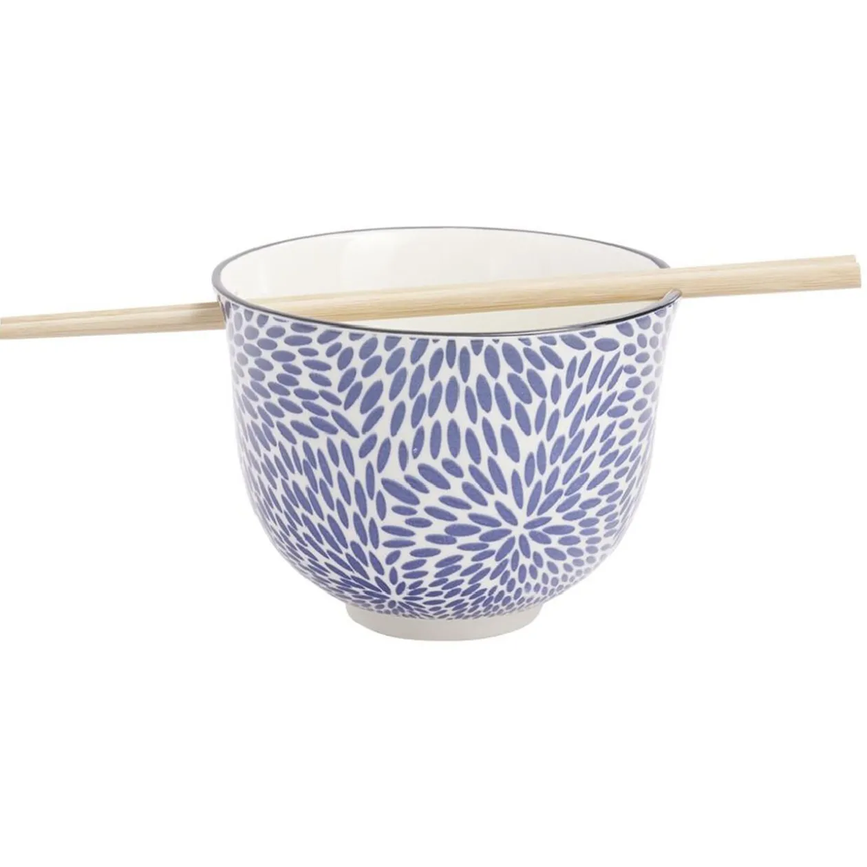 Bol japonais à Râmen céramique avec baguettes