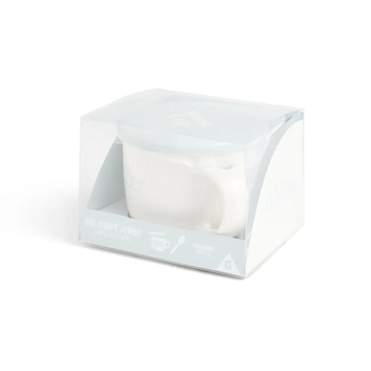 Bol jumbo 62cl avec cuillère et couvercle winter