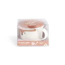 Bol jumbo 62cl avec cuillère et couvercle renard