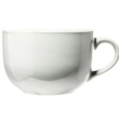 Bol jumbo Madrid en faïence gris clair Ø13xH8,5cm 700ml