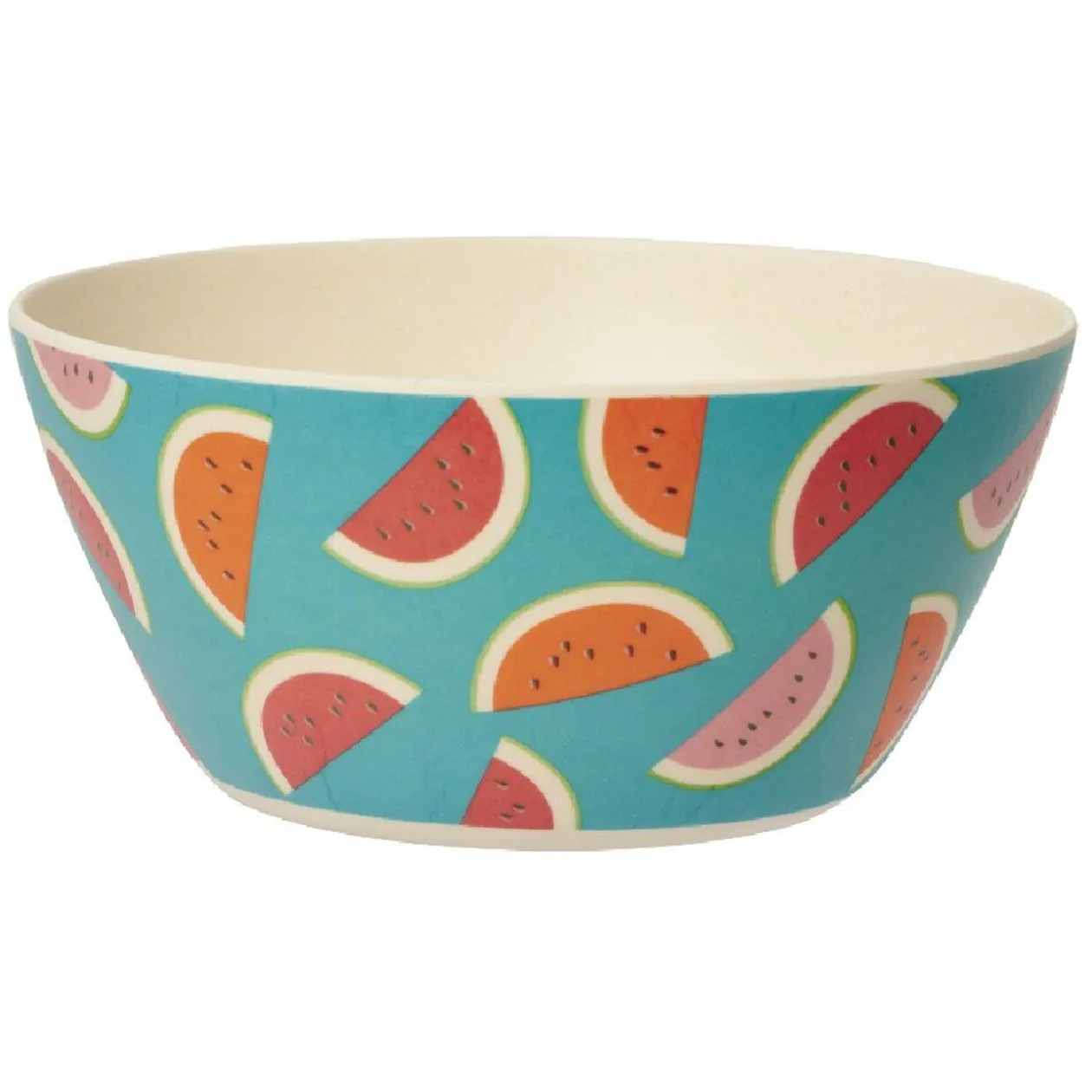 Bol pastèque bleu en plastique