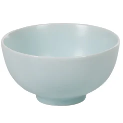 Bol petit déjeuner gris clair en porcelaine petit format