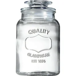 Bonbonnière en verre 1,5L