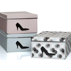 Boîte à chaussures femme x3