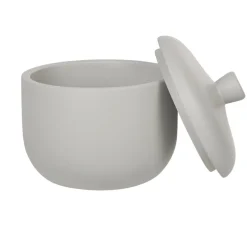 Boîte à coton grise clair