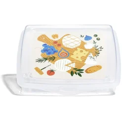 Boîte à fromage décorée