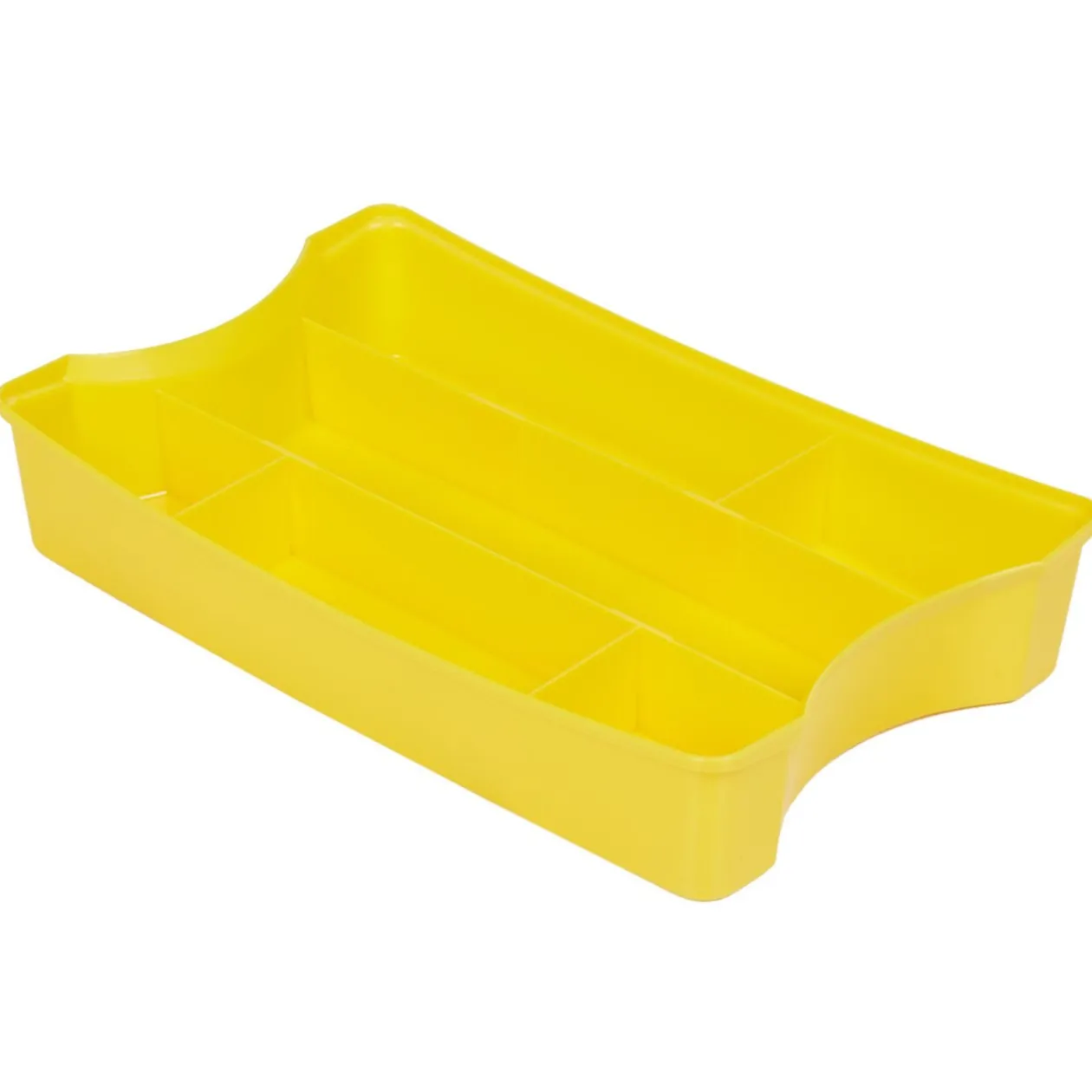 Boîte à outils avec rangement amovible noir jaune 4L