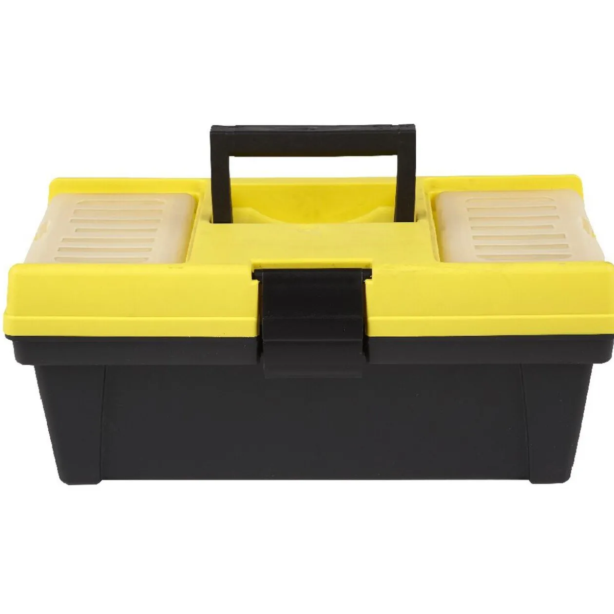 Boîte à outils jaune et noire