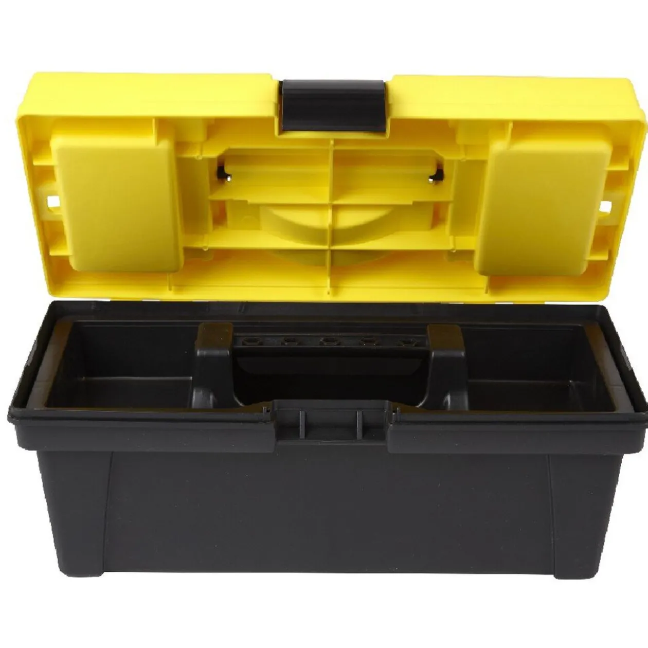 Boîte à outils jaune et noire