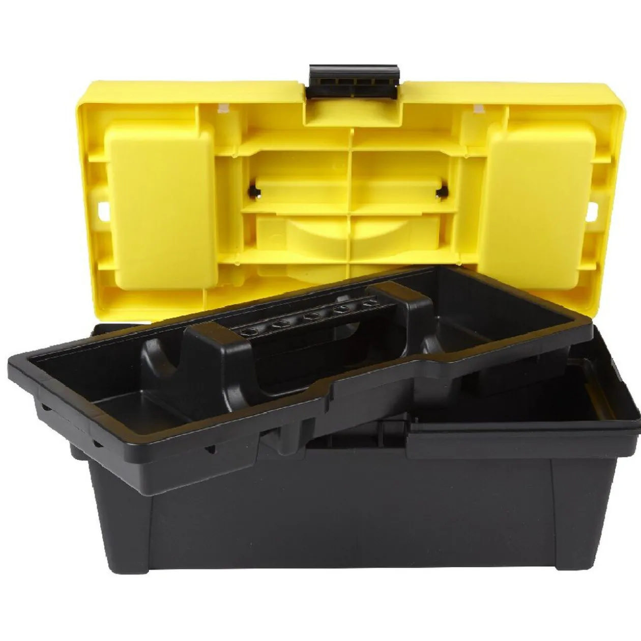 Boîte à outils jaune et noire